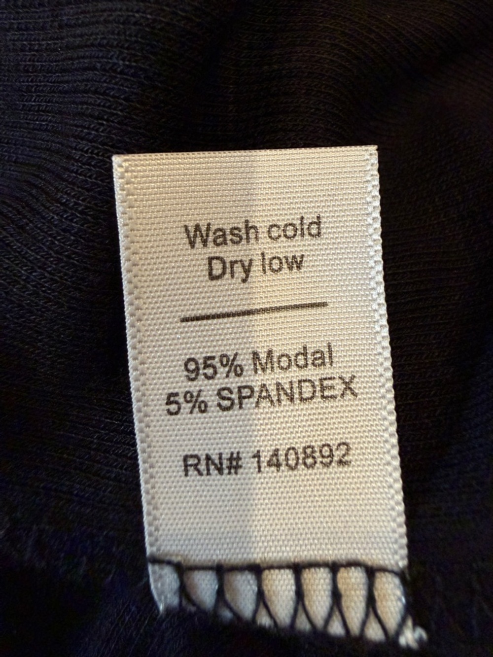 NWT - Marine Layer Brielle Ribbed Modal Twist Front Tee Black - Small - Picture 8 of 9